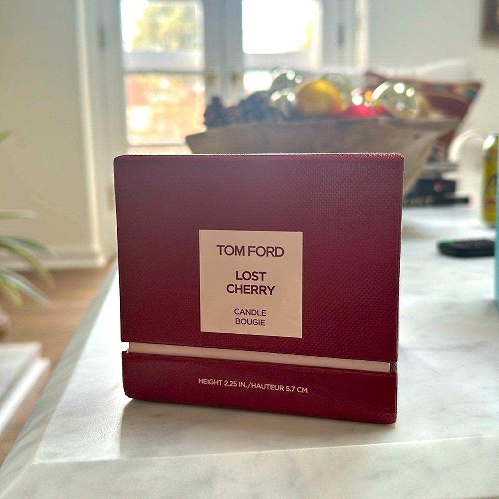 Large Tom Ford Lost Cherry candle to warm your home this winter season!